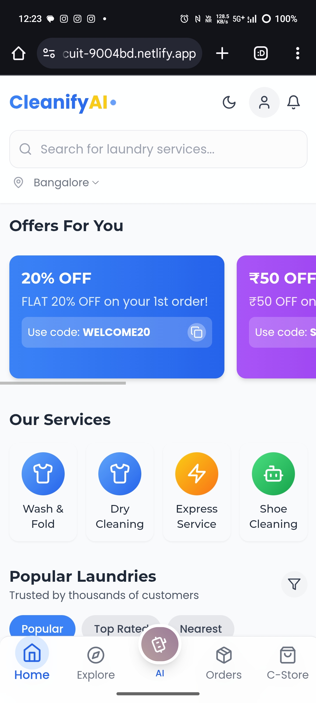 Startup Showcase Banner