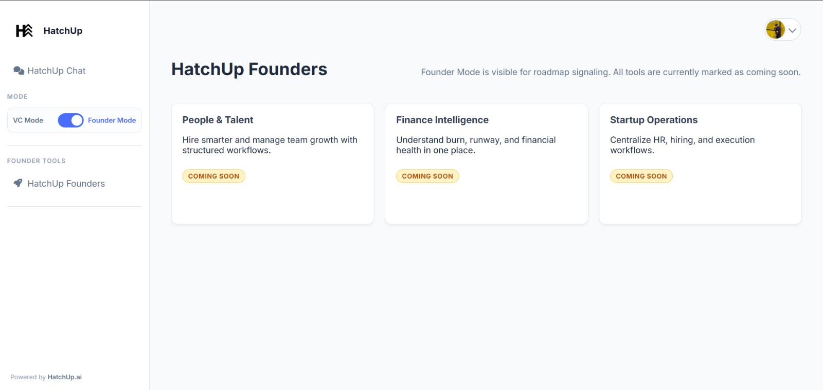 Startup Showcase Banner